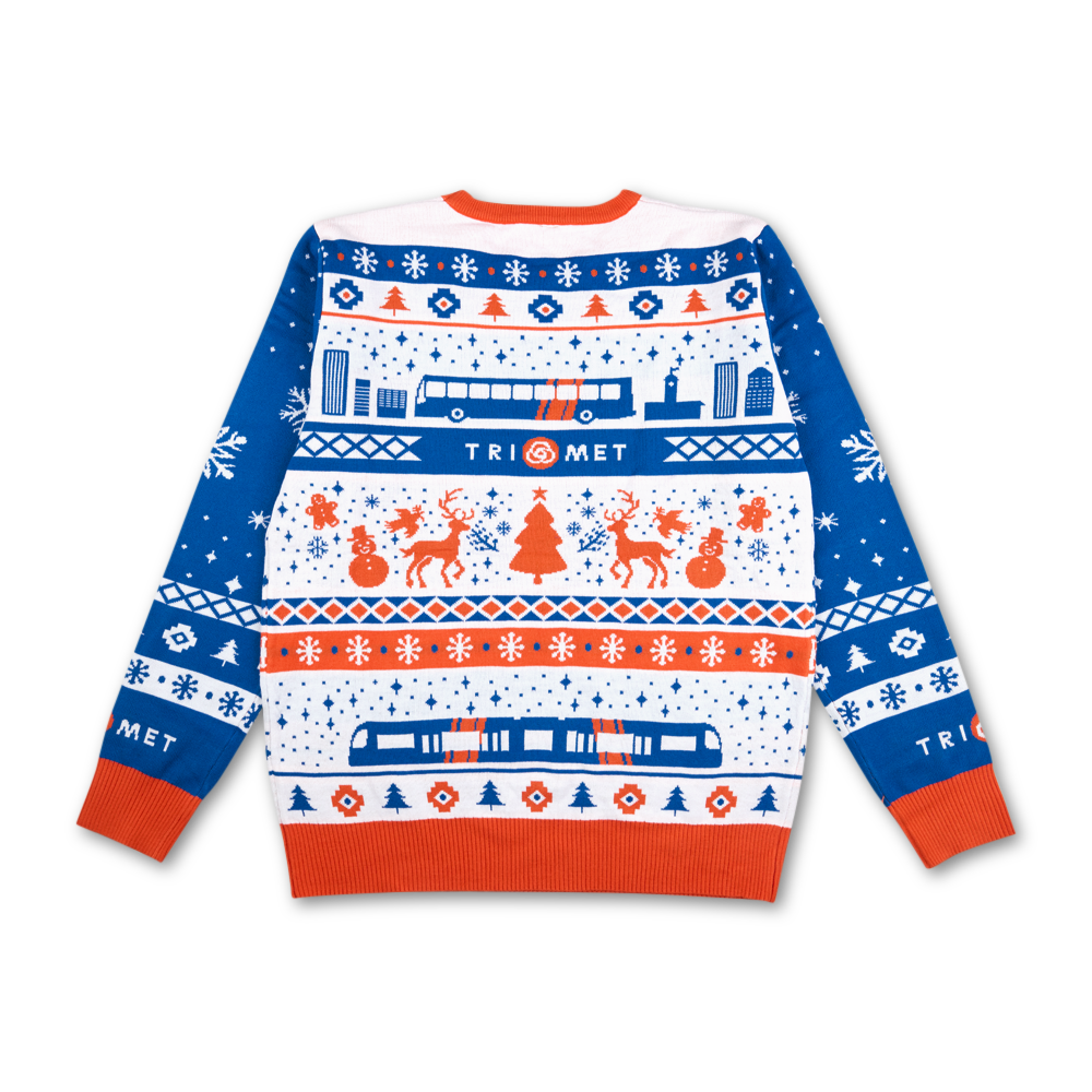 TriMet Ugly Sweater Back